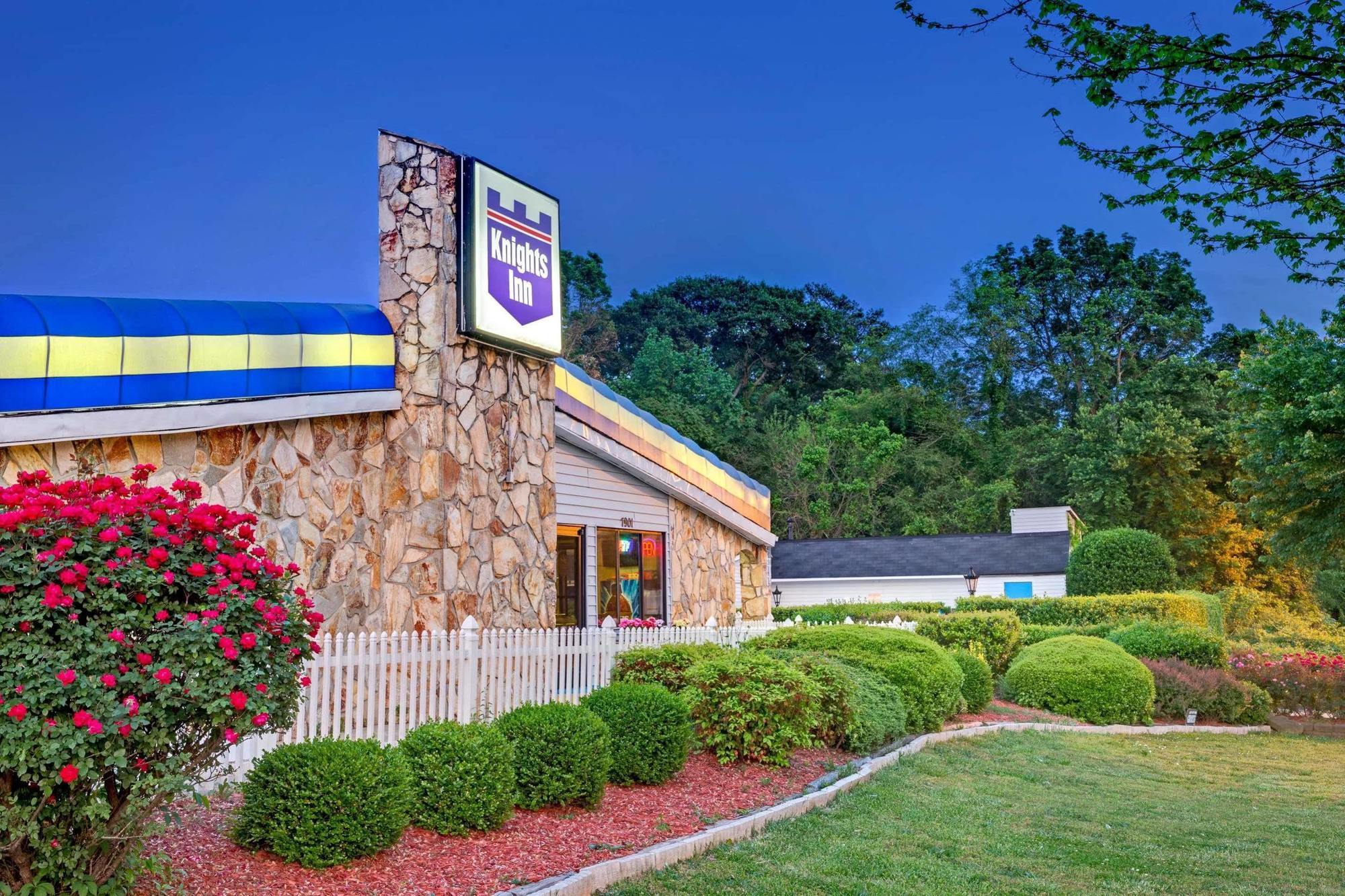 Knights Inn Charlotte South Pineville Kültér fotó